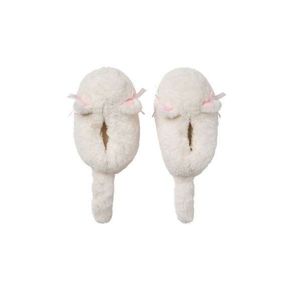 Skims Cute Fuzzy Cat Slippers - Picture 2 of 2